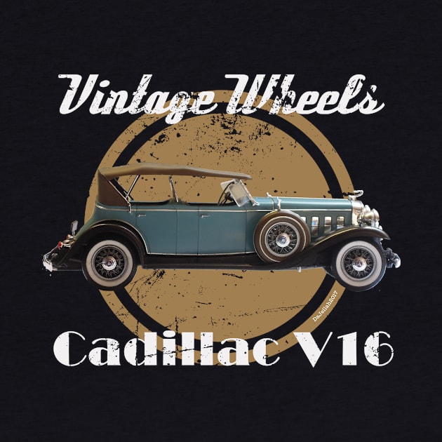 Vintage Wheels - Cadillac V16 by DaJellah